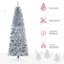 Arbre de Noël argenté argenté-1237234564