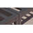 Charcoal Aluminum Outdoor Ottoman;-638128906-638128907