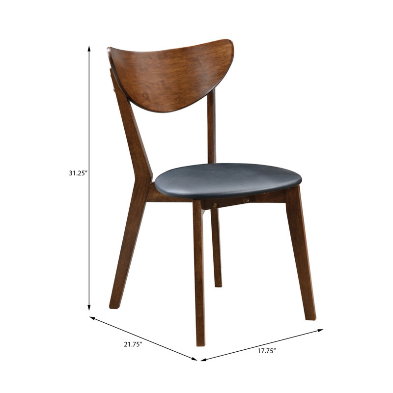 Chaise d'appoint Thomson en noir
