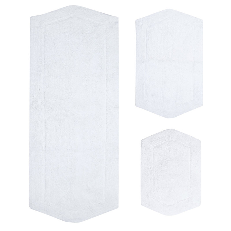 Morissette Bath Rug, White