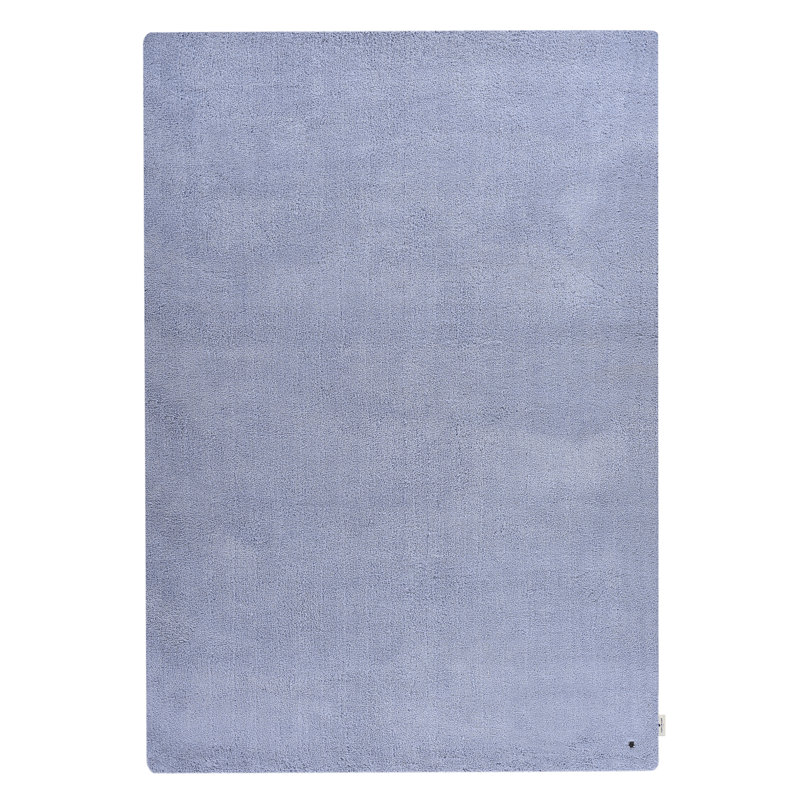 Solid Colour Hand Woven Area Rug, Rechteckig 190 x 290 cm