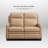 Harpster Genuine Leather Sofa Power Triple-Motor Reclining Loveseat-110447889