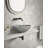 Carrara Gray Natural Marble Bathroom Vessel Sink-124471390