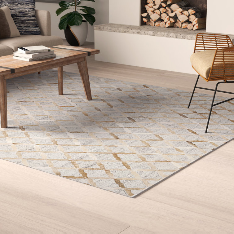 Stafford Cowhide Geometric Indoor Rug