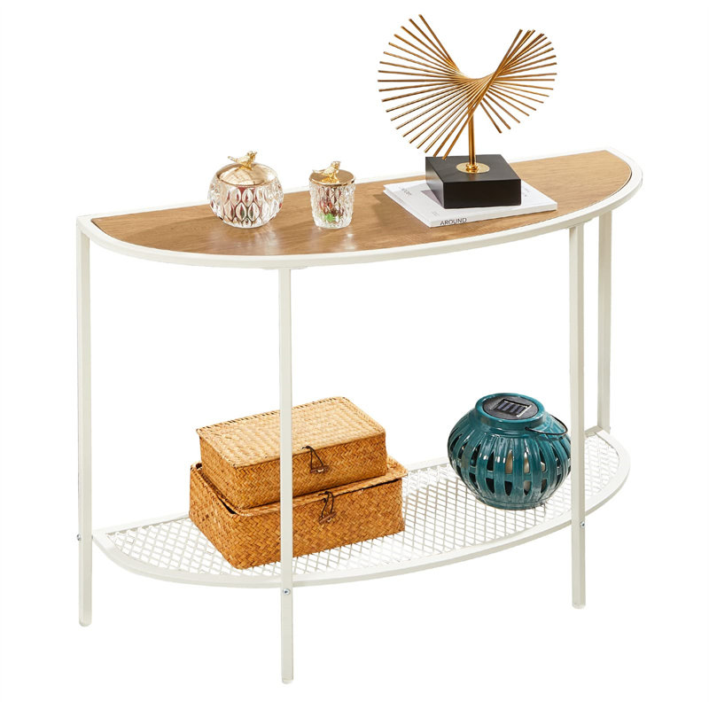 Console 36,22, Naturel, Blanc