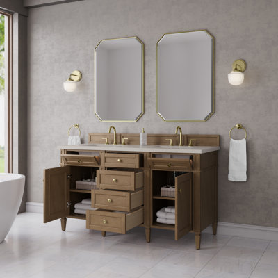 Brittany 60" W Double Vanity