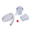 Mystic Weather Resistant Plastic Rainwater Diverter and Hose with Diverter Kit