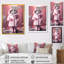 Chat blanc Fashionista en manteau rose I-1864494541-1864494540