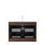 Meuble-lavabo de salle de bain 30 po NOOR avec lavabo, meuble de rangement mural en contreplaqué flottant avec 2 tiroirs, lavabo blanc Carrara, sans robinet, pré-assemblé, couleur grain de bois noyer rétro-1170553966
