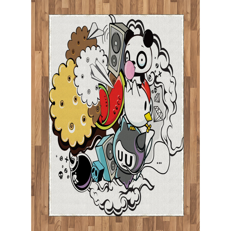 Tapis décoratif Indie High Density, Rectangle— 4 pi x 5 pi 8 po