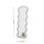 Miroir de plancher blanc en flanelle pleine longueur, toucher confortable, à l'abri des éclaboussures, miroir de 2,6 po de hauteur pour la chambre à coucher et le vestiaire, sensation de tissu doux, sans décoloration, haute