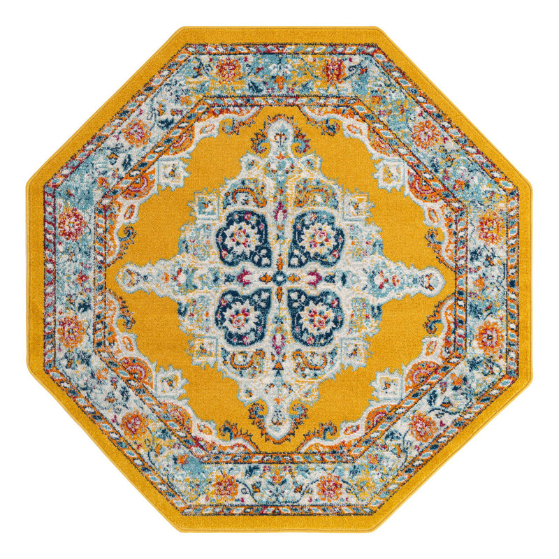 Armgard Oriental Indoor Rug, Octagon 5' x 5'