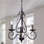 Style bougie classique/traditionnel 3 lumières lustre Jerome