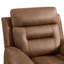 Fauteuil inclinable électrique standard en similicuir de 40,9 po de largeur avec ports USB et Type-C (ensemble de 2)-839023729