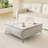 35 Inch Wide Square Storage Benches Coffee Table-1645101911