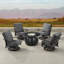 Malillani Outdoor 6 - Piece Conversation Set-1965580748
