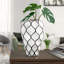  Vase de table blanc en céramique 10 po Sushmita-1747327224