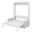 Full-Size Murphy Bed Wall Bed Equipped With Cushion