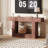 Modern Farmhouse Console Table with Built-in Power Outlet, Wood Sofa Table with Open Storage Compartment, Narrow Entryway Table for Living Room, Hallway-1719608651-1719608650