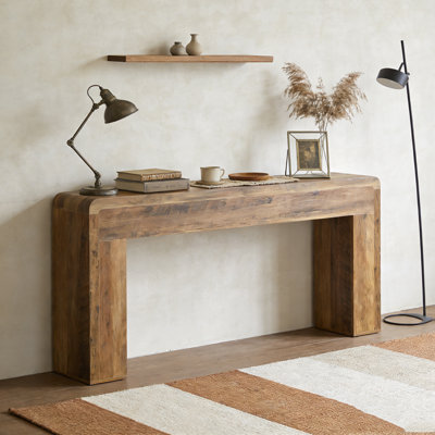 Console de vestibule en bois