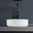 Integrated White Ceramic Basin, Drain NOT Included