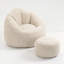 Fauteuil à billes avec repose-pieds-1094871895