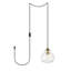 Luminaire suspendu simple à 1 lumière Blaklie-1259479790