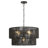 5-Lights Hand-Woven Rattan Pendant Light-1825242231