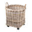 Ensemble de 2 paniers en rotin
