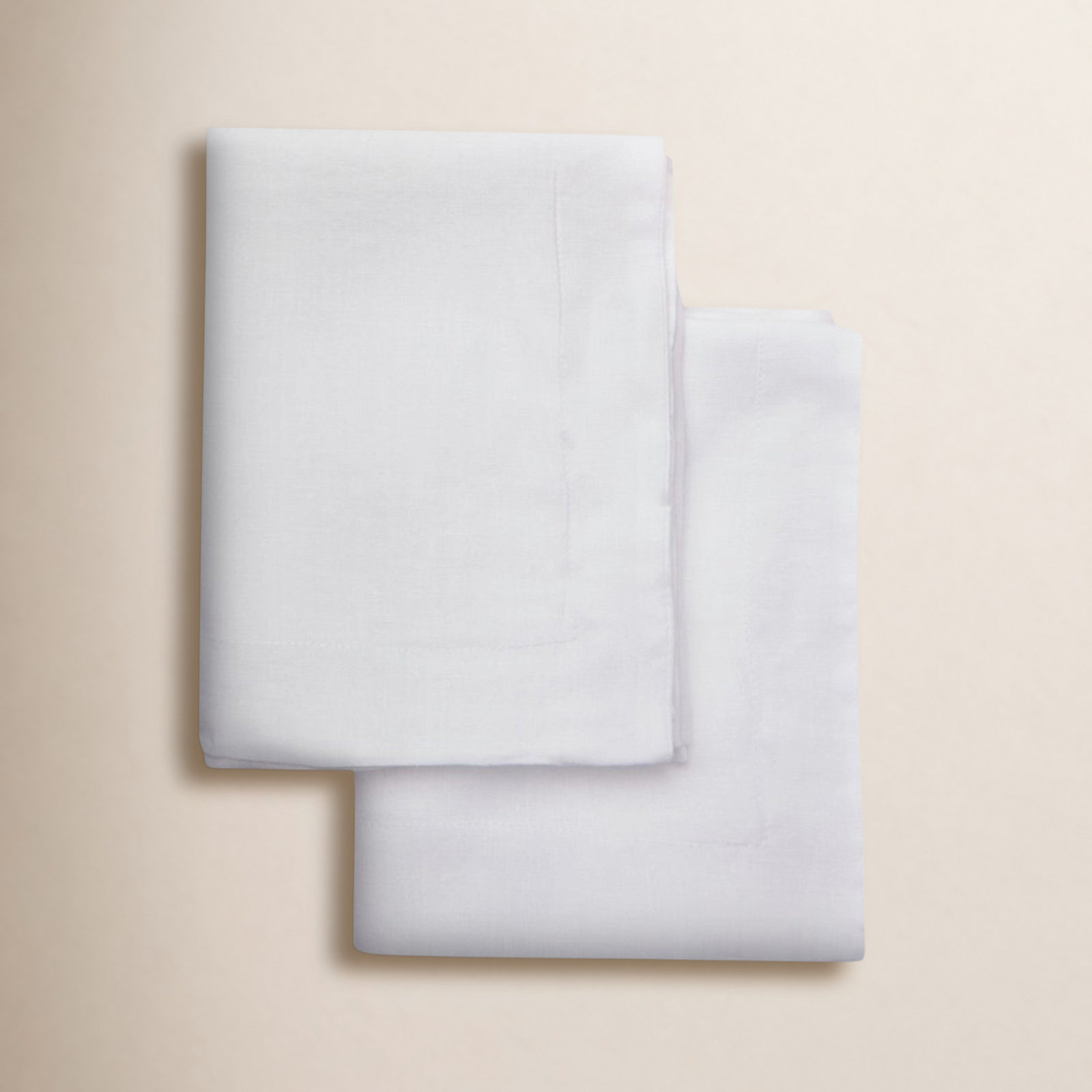 Wilkins Cotton Pillow Cover, White, Euro