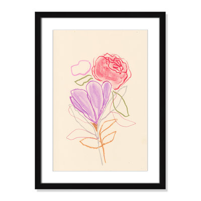 Simple Floral "Simple Floral III" Print