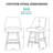 Bedford Winfield Swivel Counter Stool