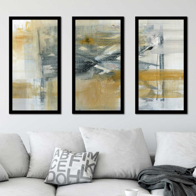 " Reflections I " 3 Piece Art Acrylic Set