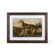 Heritage Hounds Framed Dog Wall Art, 4 Assorted Styles