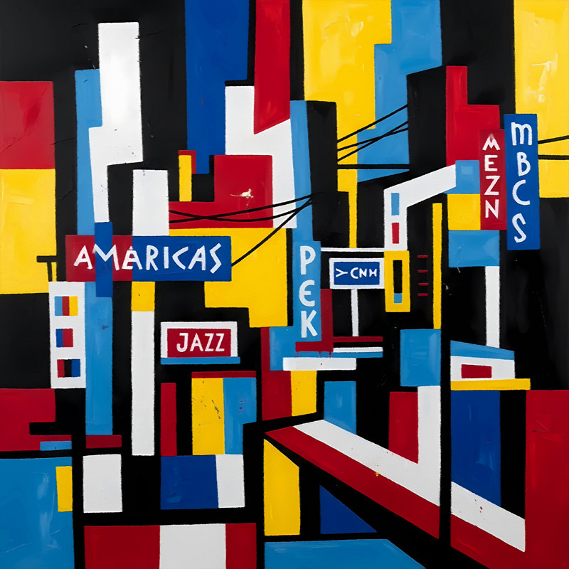 Americas, 24" H x 24" W