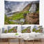 Dyjandi waterfall islande panorama tapisserie Landscape-28507437