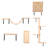 Premium Wall Mounted Cat Playground Set With Multiple Features