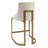 Bryce 26"H Upholstered Counter Stool with Metal Base