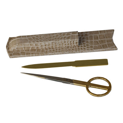 Leather Desk Organizer Set