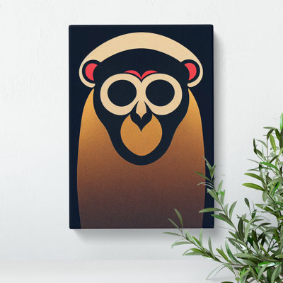 Monkey in Abstract No.3 - Wall Art