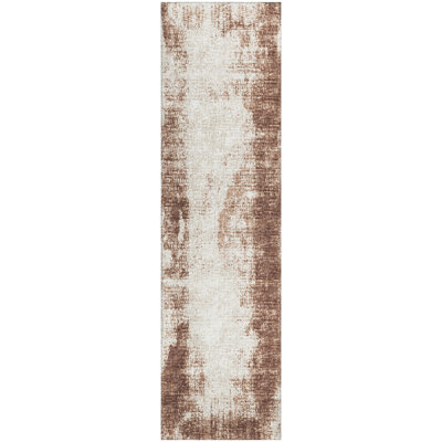 Chenille Abstract Indoor / Outdoor Rug