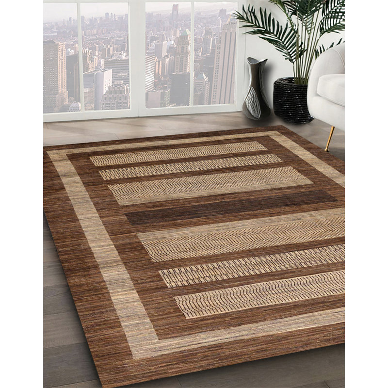Abstract Indoor Rug, Rectangle 7' x 9'