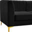 Enson Velvet L-Shaped Sectional Reversible-396658954