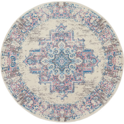 Tapis ivoire moderne Bo