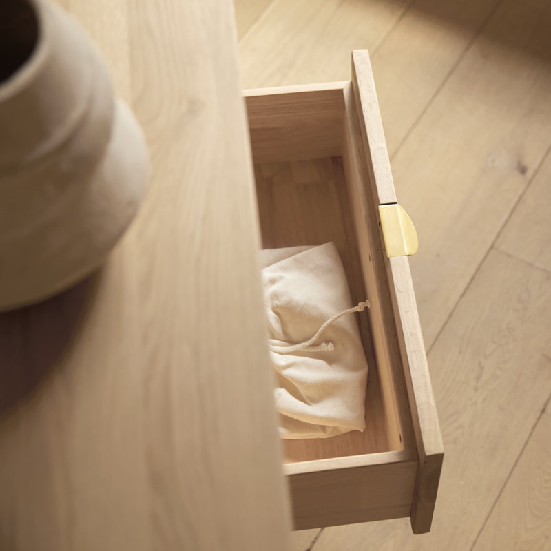 Pola 47.24'' W Solid Wood Console Table