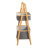 14'' W Solid Wood Shelving Unit