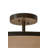 Nolan Glass Semi Flush Mount