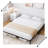 Bed Frame No Box Spring Needed, Heavy Duty Metal Platform Bed Frame, Black-1168613716-1151874356