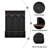 Farmhouse Wooden Style Hall Tree With Arched Design, Practical Entryway Walnut Storage Bench With 5 Black Hooks, Minimalist 4-In-1 Hallway Shoe Cabinet With 7 Cubbies-1619732880