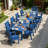 All-Weather Outdoor Waterproof Dining Sets - Rust-Resistant Modern Outdoor Dining Sets For Outside Backyard/Garden/Pool/Porch/Deck 2-Table 10-Chairs-128837495